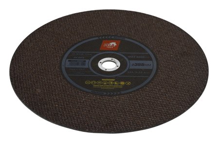 PELA 533333 Kapskiva till metallkap, 355 mm, Kapa, slipa & polera