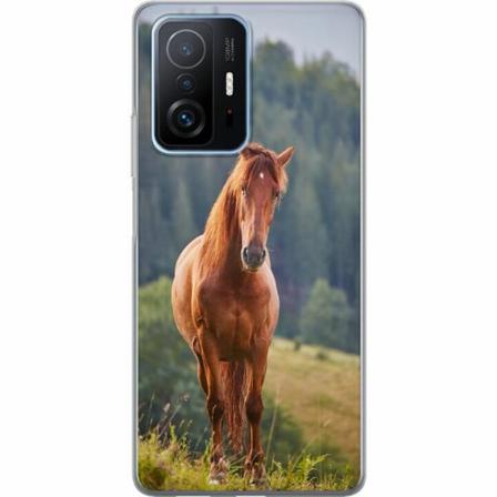 Xiaomi 11t Genomskinligt Skal Hästar