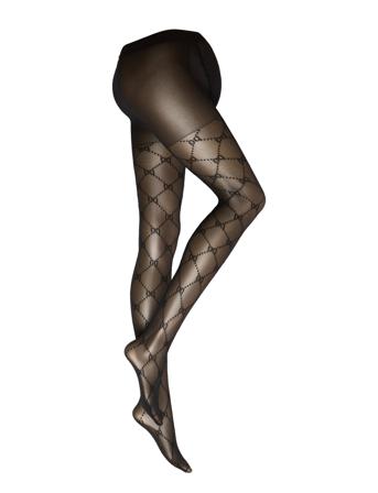 Mljane Pantyhose 2-P A. Lingerie Pantyhose & Leggings Svart Mamalicious