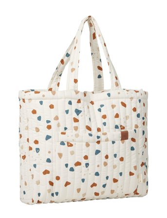 Fabelab | Quilted Tote Bag - Terrazzo | ONE SIZE