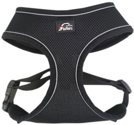 FinNero LIGHT Reflective Harness S Black
