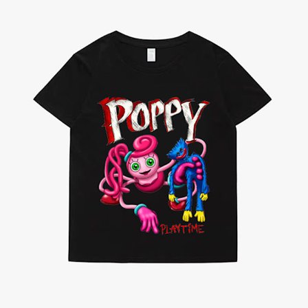 poppy playtime Kids Adult Short Sleeve T-Shirt C