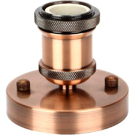 Edison Lamphållare E27 Vintage Adapter Ljusuttag Retro Chandelier Sladdlös Keramik Inuti