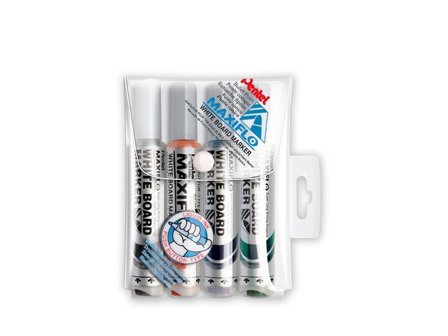 PENTEL Whiteboardpenna Maxiflo 4/fp - Lyreco - Kontorsmaterial - Pennor - Whiteboardpennor - Rund spets