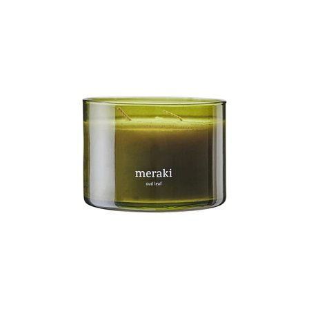 Meraki Duftlys Oud Leaf 340 g, Tøj & Bolig, Duft Til Hjemmet, Duftlys