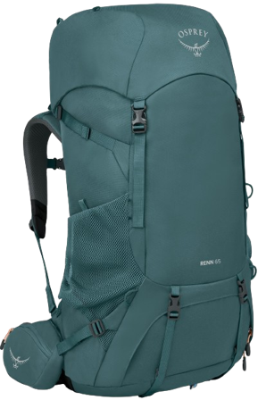 Osprey W's Renn 65L Cascade Blue/Melon Orange