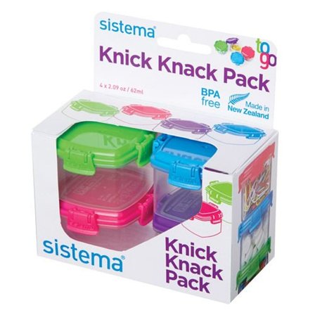 Sistema Opbevaringsboks knick knack mini 62 ml, Tøj & Bolig, Opbevaring & Organisering, Opbevaringsbokse
