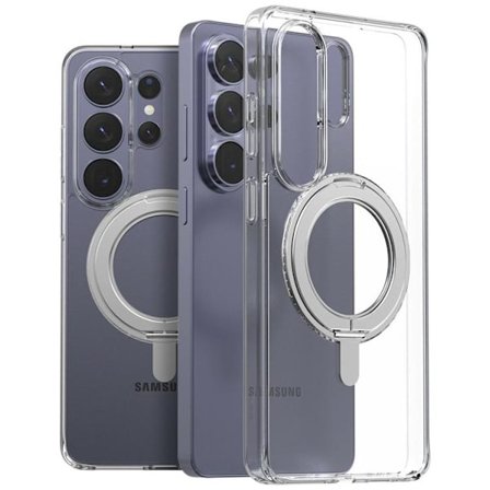 Araree Mobilskal För Galaxy S26 Ultra MagSafe Duple M Stand - Clear