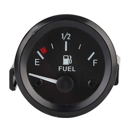 Automotive Brændstofniveau Måler LED Digital Med Brændstofsensor (sort) (1 stk)