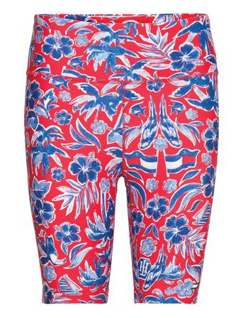 Rw Floral Aop Short Running/training Tights Multi/mønstret Tommy Sport