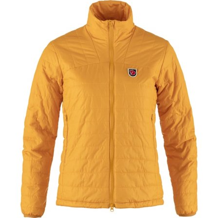 Fjällräven Women's Expedition X-Lätt Jacket in Mustard Yellow | Size: Small, Polyamide/Polyester