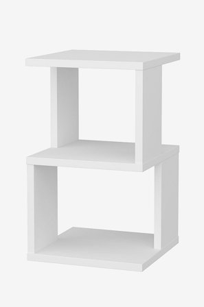 Hanah Home - Yöpöytä Luis - Valkoinen - Yöpöydät - - Homeroom