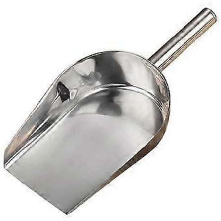 Glasskyffel i rostfritt stål Mjölsäck Spannmålsskyffel Iskubsspade Pommes frites-spade