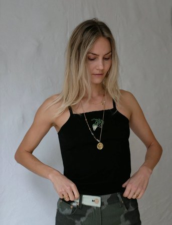 Helmstedt Andrea Strap Top - Black - XS