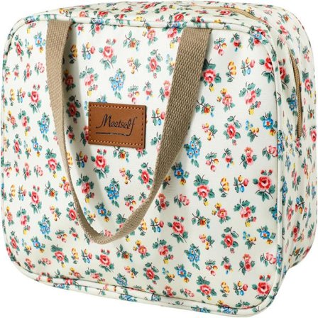 Bærbar stor vandtæt toilettaske, sammenklappelig makeup taske, brusebadstaske med lynlås, dame makeup taske opbevaringspose