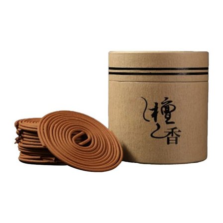 Spola Røkelse Avslappende Kropp Langvarig Aroma for Hjem Spa Yoga Rom Tempel Kirke Sandeltre