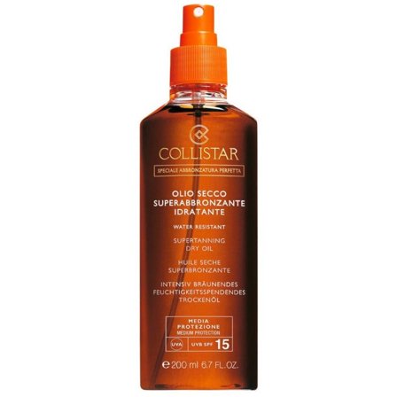 Collistar Olio Secco Superabbronzante Idratazione Media SPF15