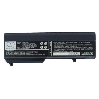 Batteri til notebook, laptop til DELL Vostro 1310, Vostro 1510, Vostro 2510 og andre.