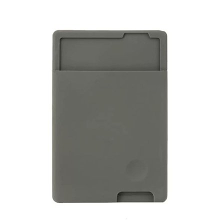 SiGN Silicon card holder - Gray