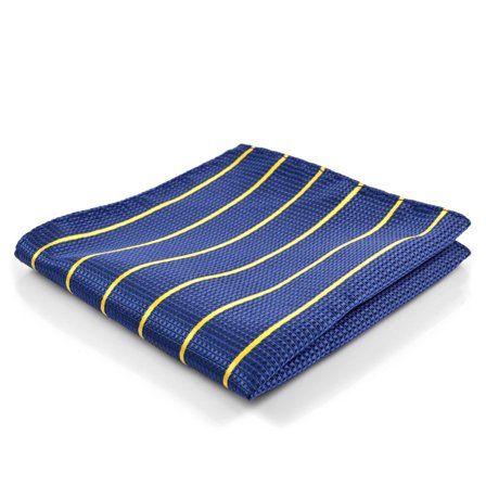 Pochette à rayures simples pour hommes - Pochettes de costume à motifs - pour Hommes - Tailor Toki