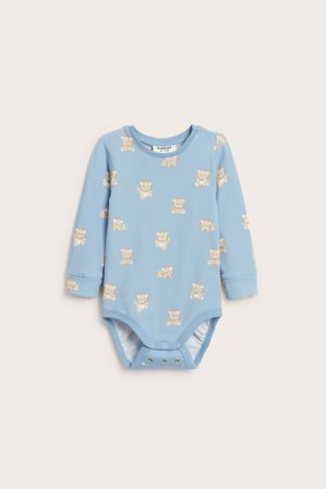 Kappahl | Eläinkuvioinen body | Vaaleansininen