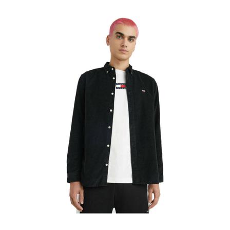 Tommy Hilfiger Overhemd , Zwart , Heren , Maat: S