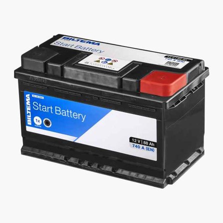 Startbatteri SMF 12 V 88 Ah - Biltema