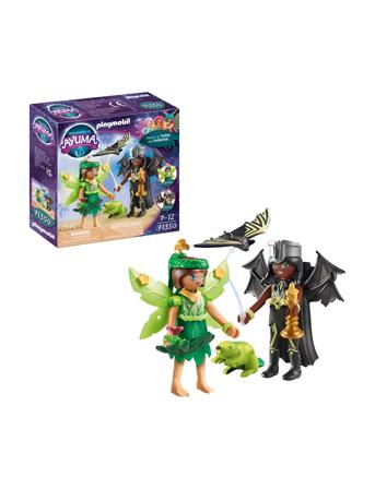 Playmobil Adventures Of Ayuma Forest Fairy & Bat Fairy With Soul Animals - 71350 Patterned PLAYMOBIL