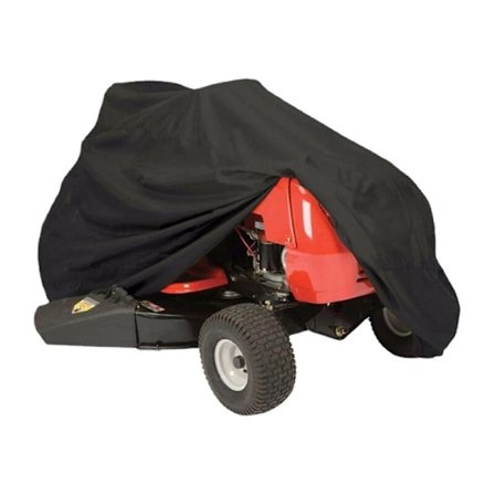 Garden Tractor Cover, Ride On Mower Cover, Tip Over Oxford 420D Fabric, Anti-Loss, Anti-Dust and Anti-UV (L177 x W110 x H110cm)