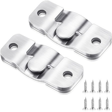 4 stk. forsænket skjult monteringsbeslag, kraftig forsænket monteringsbeslag