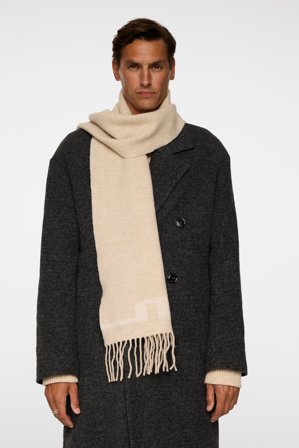 J.Lindeberg - Champ Double Sided Scarf - Grey - - Onesize