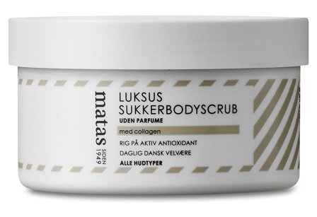 3 for 2 - Matas Striber Luksus Sukkerbodyscrub Uden Parfume 250 g, Skincare, Kropspleje, Scrub