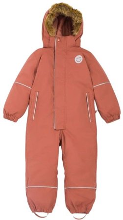 Viking Play Winter Playsuit Thermal Kids Dark Pink