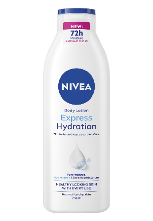 NIVEA Body Lotion Express Hydration Bodylotion & kroppsoljor Dam ONESIZE