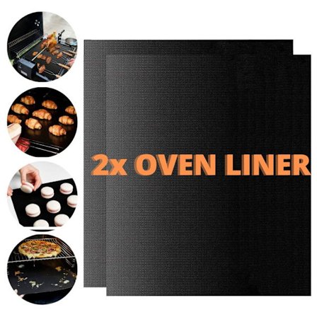 2 ST Ugnsfoder Lakan Mat BBQ Mats