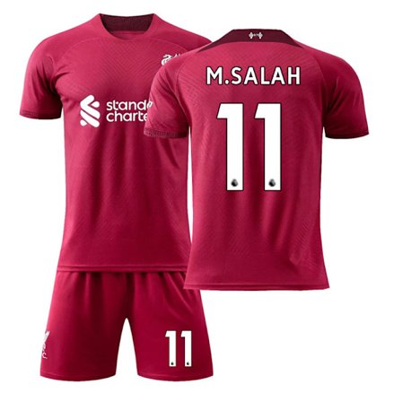 22-23 sæson hjemme No. 11 Salah trøje No. 10 Mane fodbolduniform No. 4 Van Dijk