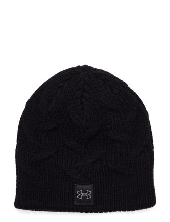 Ua Halftime Cable Knit Accessories Headwear Beanies Sort Under Armour