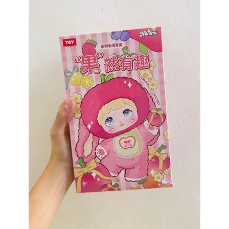 Nommi V3 Vinyl Blind Box Dolls - Mystery Fruit Series Pendant Action Figures Gavelegetøj