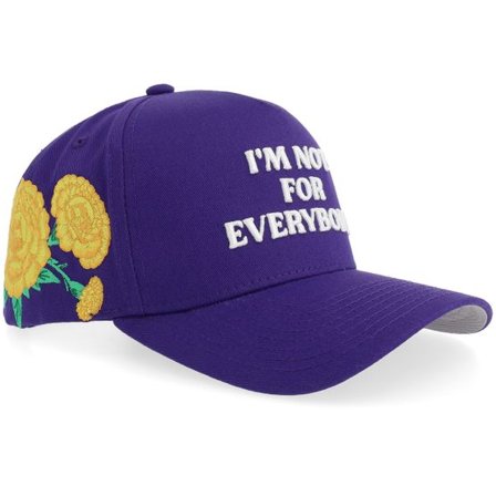 Field Grade - Lila adjustable Keps - I'm Not For Everyone Marigold Purple Twill A-frame Adjustable @ Hatstore