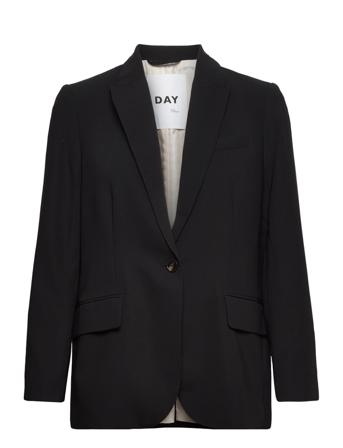 Hector - Classic Gabardine Blazers Single Breasted Blazers Svart Day Birger Et Mikkelsen