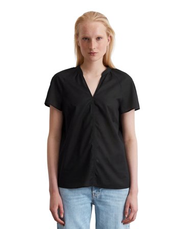 Marc O'Polo Shirts/Blouses Short Sleeve - Black - 42