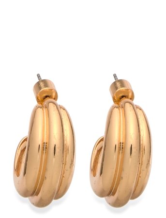 Mango | Embossed Hoop Earrings | ONE SIZE