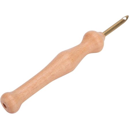 1 stk Stansenål, Broderistansenålsett DIY Håndverk Garn Stansenålverktøy med Nåletreder og Tregrep for Nybegynnere