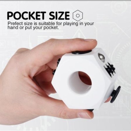 Fidget Rings Toys Pop it Cube