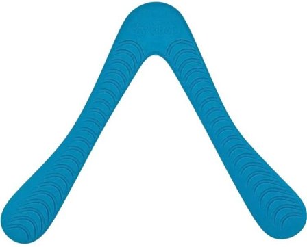 Fiboo m Boomerang 28 cm Blå