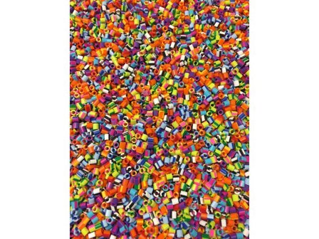 NABBI Nabbipärlor mix randiga 10000/fp - Lyreco - Skola och förskola - Hobbymaterial - Nabbipärlor - Rörpärlor