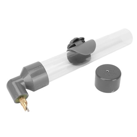 Automatisk Fugle Vandmater 260ml Stor Kapacitet Lækagesikker Papegøje Drikkeapparat Grå