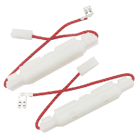 5KV 0.85A Högspänningssäkring för Mikrovågsugnar Universal Säkringshållare Mikrovågsugn Reservdelar Tillbehör Vit, 98mm/3.8in