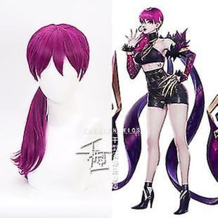 Hurtig levering Lol League Of Legends Kda Pigegruppe Evelyn Character Cos paryk Halloween Scene kostume Cosplay Anime kostume rekvisitter