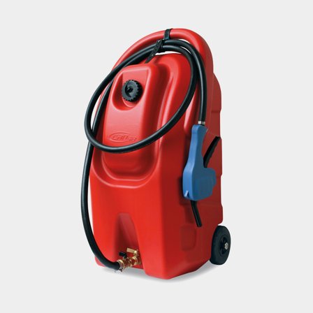 Carrinho de combustível / tanque de combustível sobre rodas com bico de abastecimento CAN-SB Caddy, 59 litros